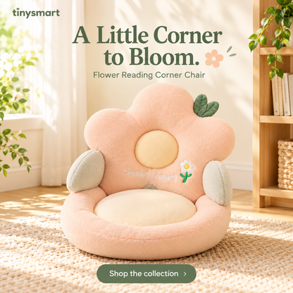 TinySmart Flower Reading Corner Chair