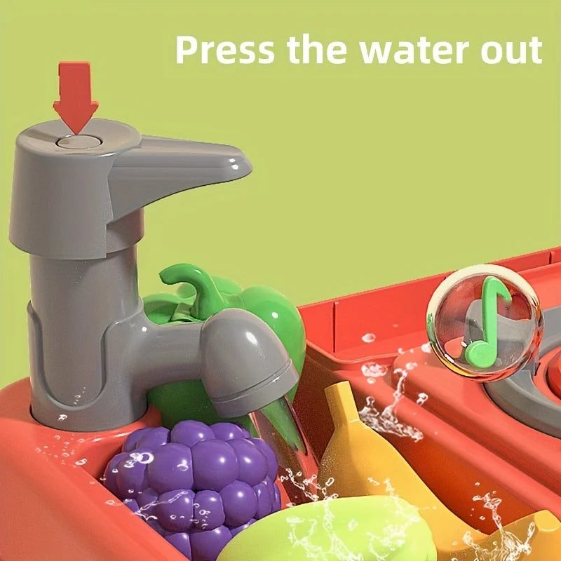 TinySmart Interactive Pretend Play Kitchen