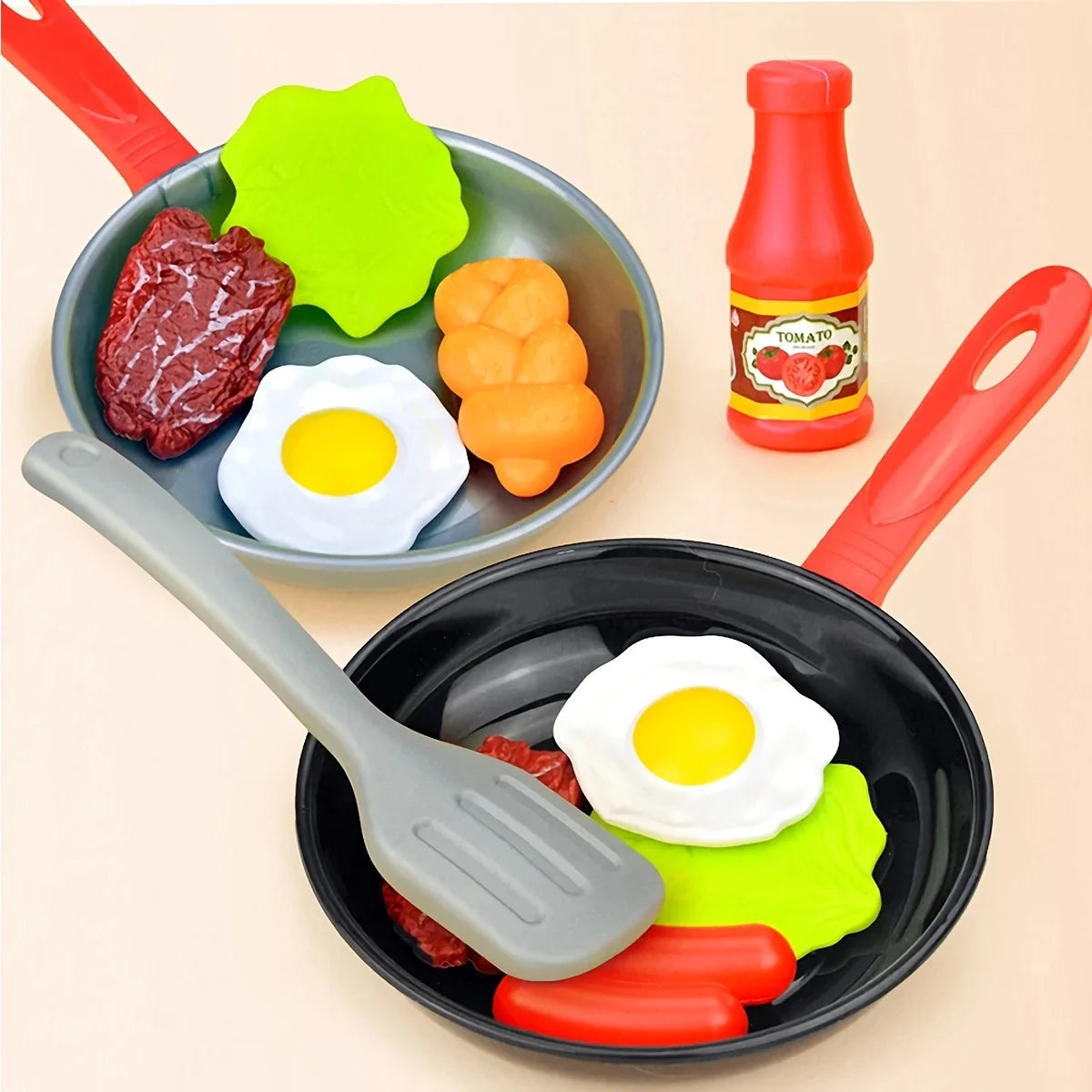 TinySmart Pretend Kitchen Accessory Set