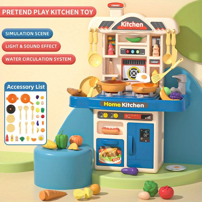 TinySmart Interactive Pretend Play Kitchen