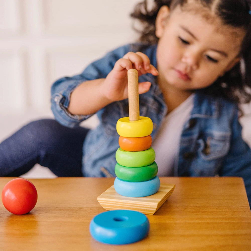 TinySmart Rainbow Stacking Play Set