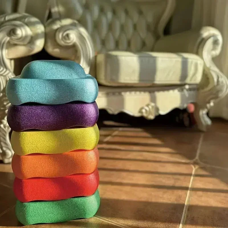 TinySmart Rainbow Balance Stepping Stones