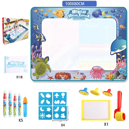 tinysmart Ocean Doodle Reusable Water Drawing Mat