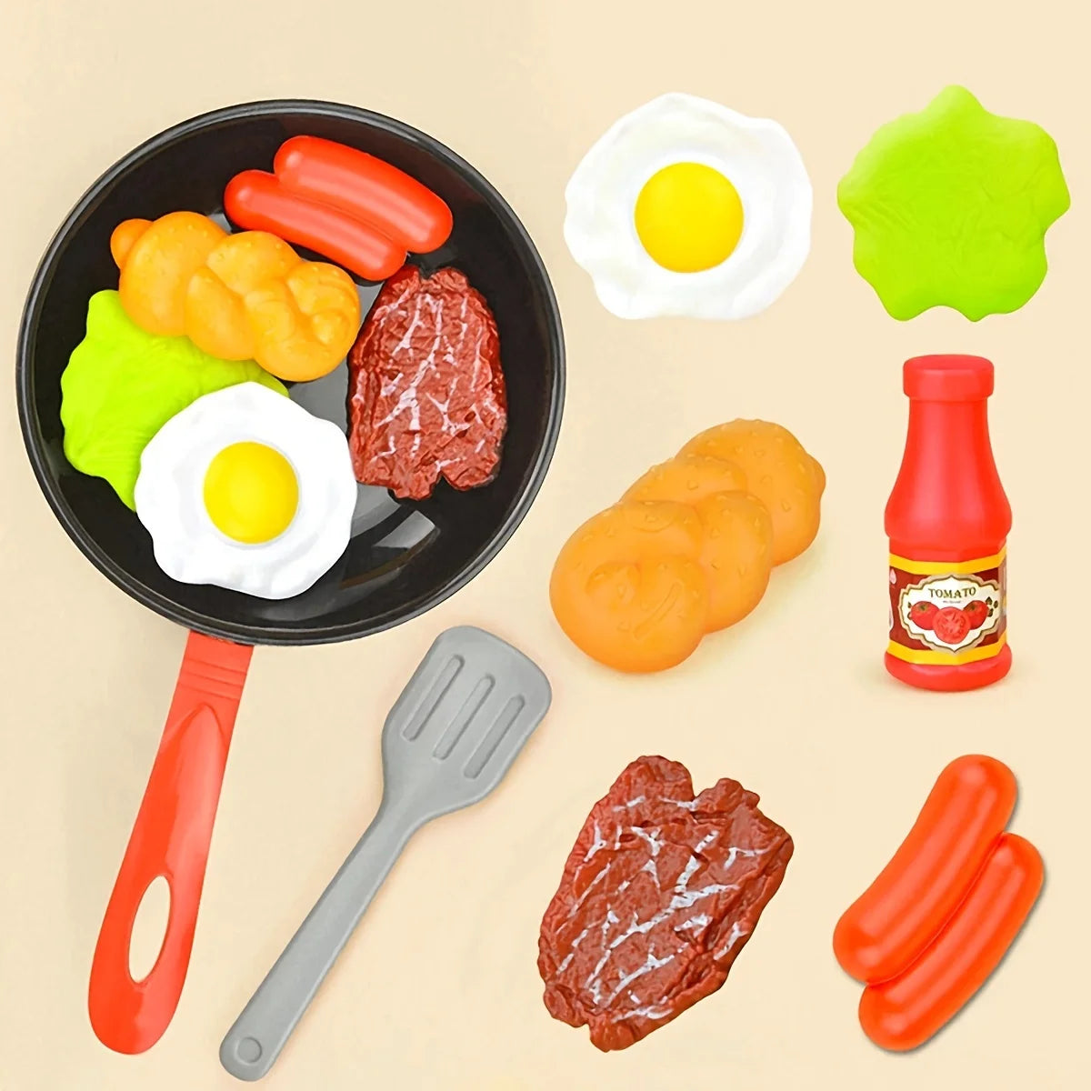 TinySmart Pretend Kitchen Accessory Set